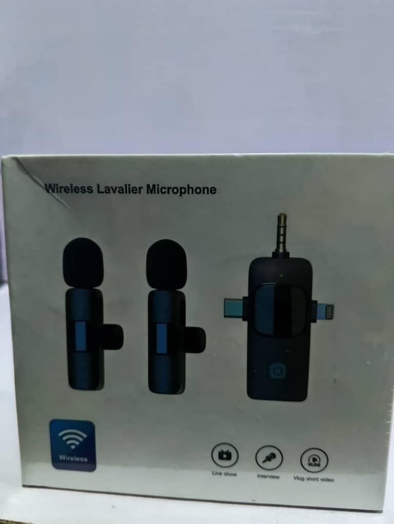 Lavalier wireless microphone 3 converter