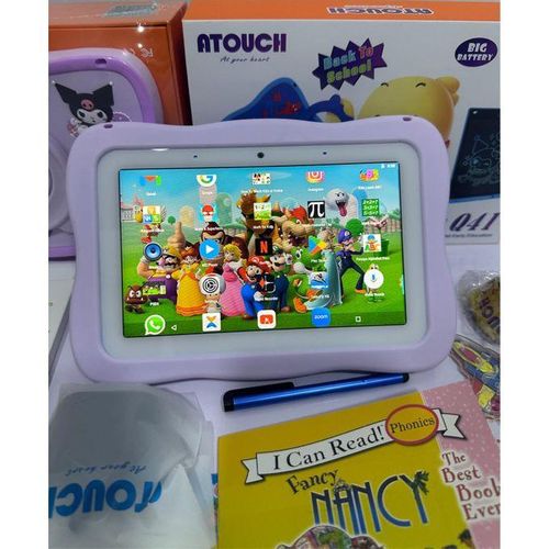 Atouch Q41 Educational Kids Tablet 256GB ROM, 8GB RAM, 7" WiFi Only